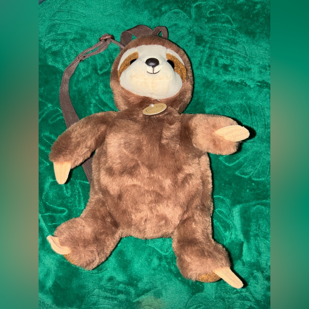 Sloth backpack stuffy from Costa Rica pura vida!